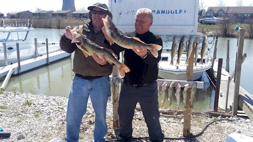 8 Hour Walleye Charter on Lake Erie